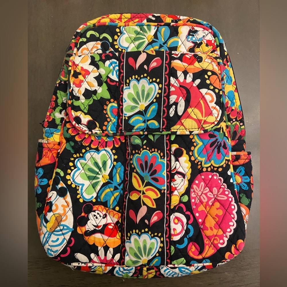 Vera Bradley- Disney Parks Edition RETIRED Midnight with Mickey Backpack